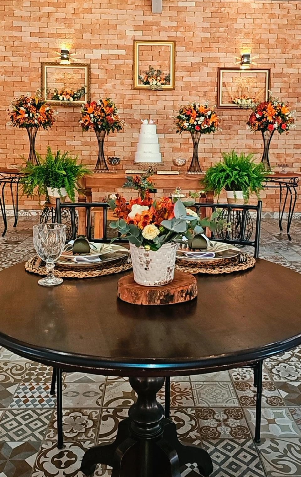 Locação com Decoração no Salão de festas